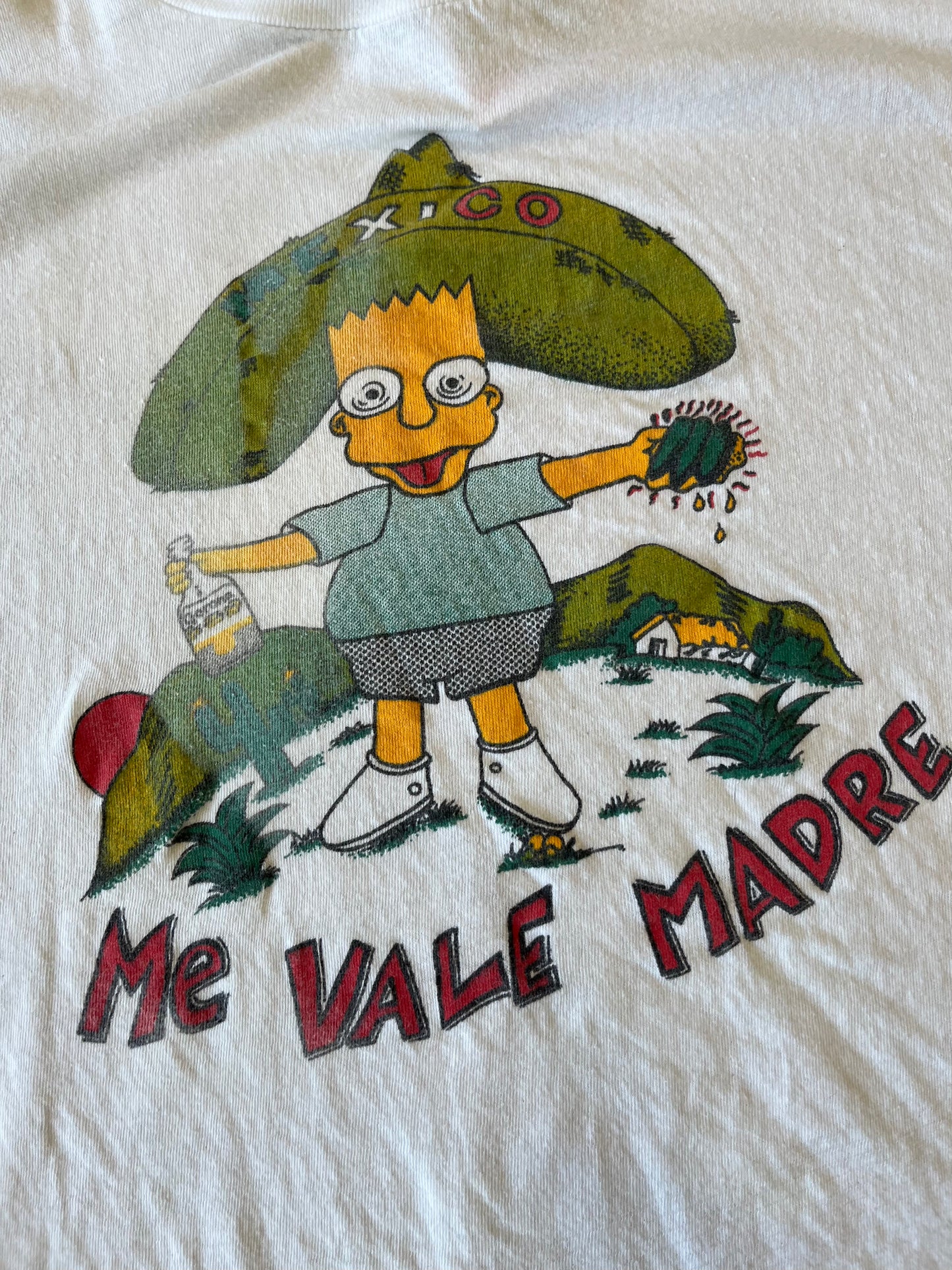 Bart Simpson bootleg vintage tshirt