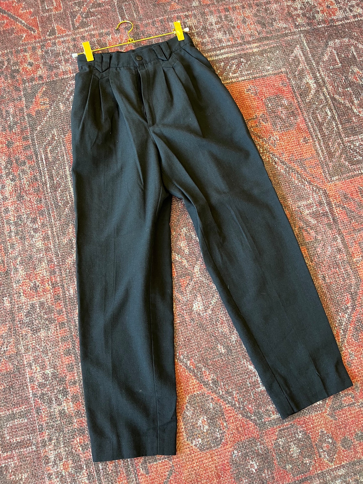 Vintage Black pleated Dockers