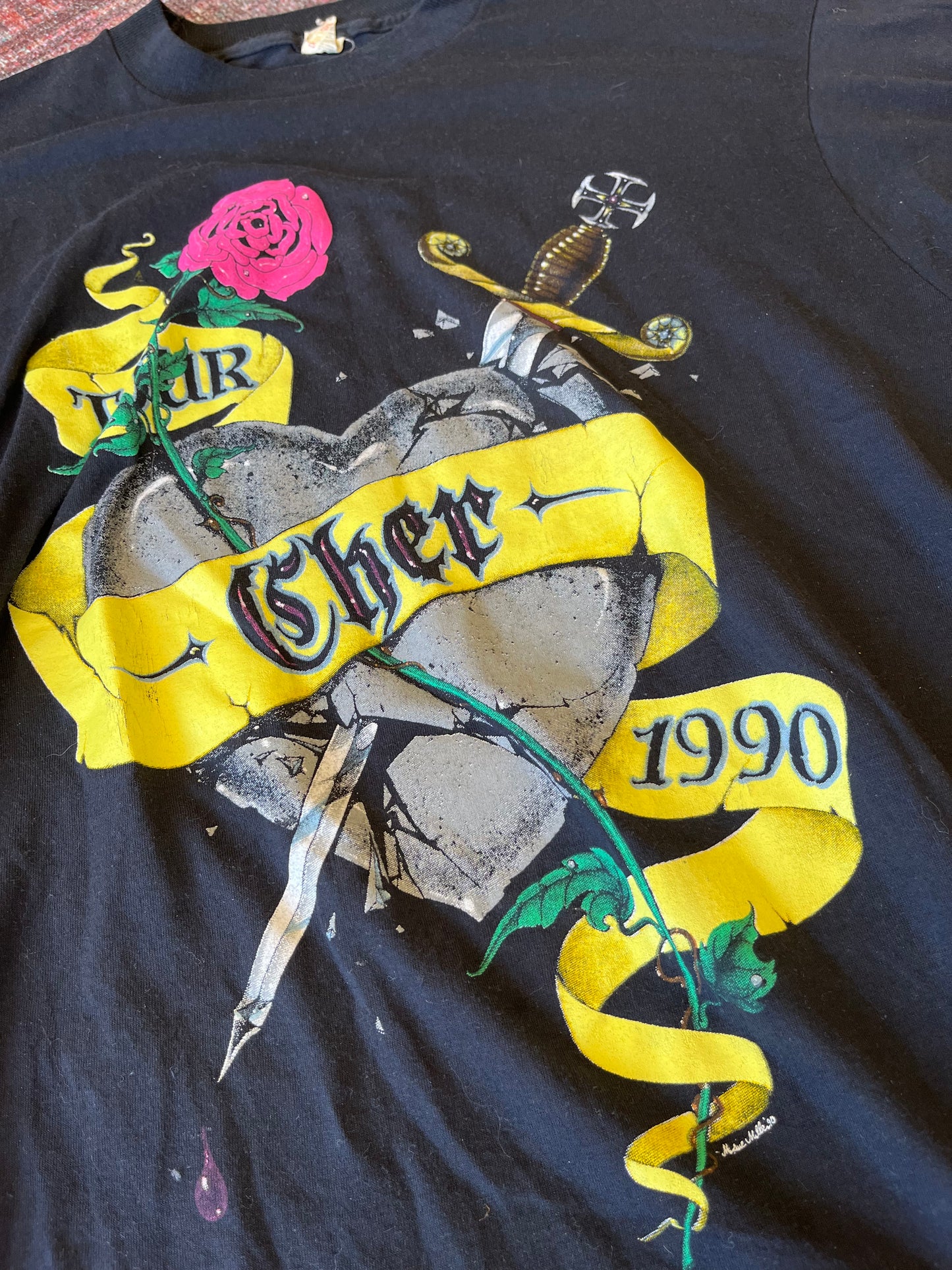 Cher tour vintage tshirt