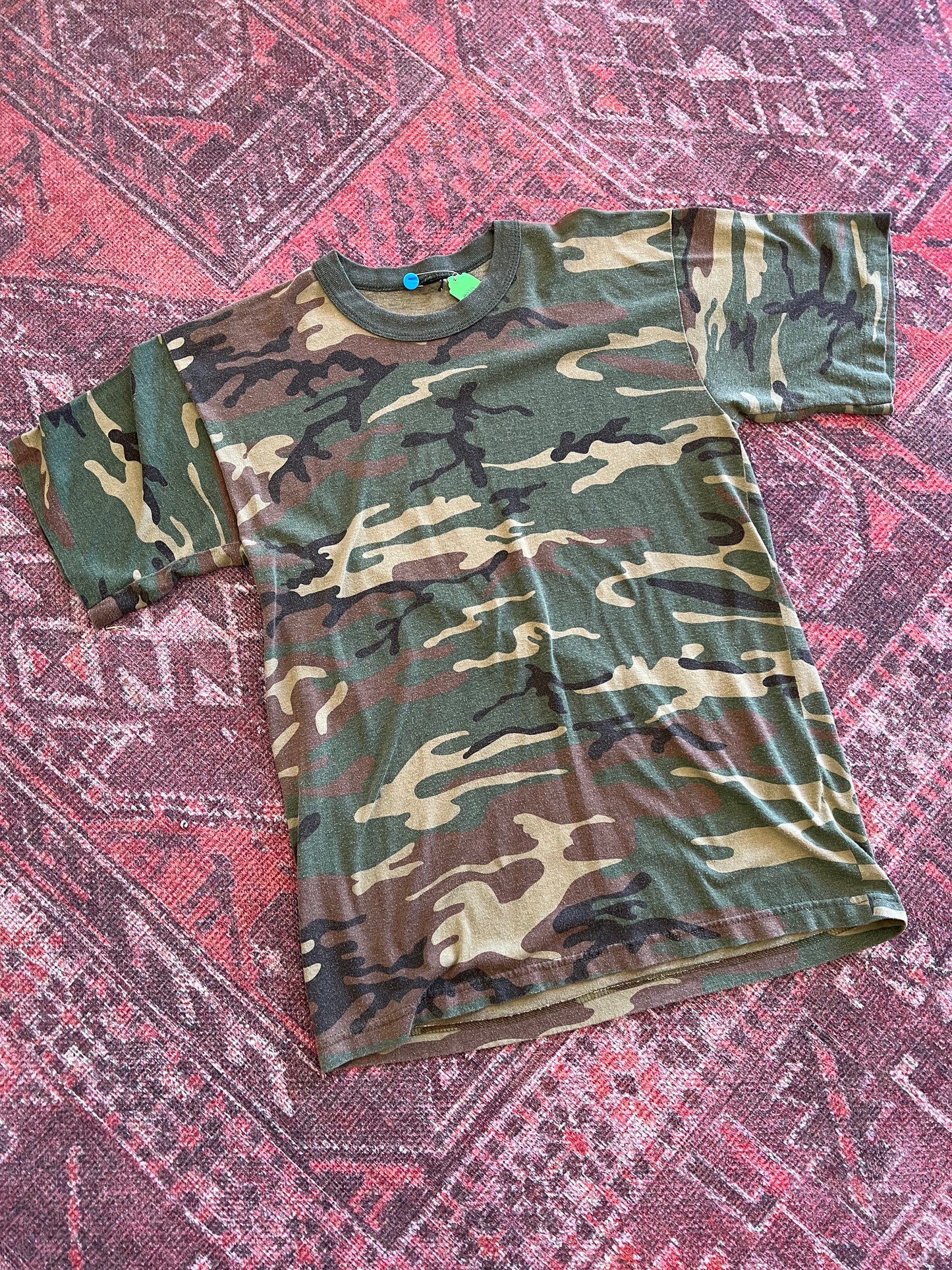 Camo vintage ringer tshirt