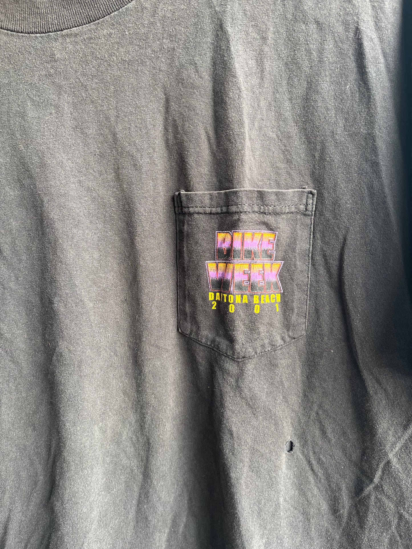60th annual Daytona Beach Bike Week 2001 tshirt