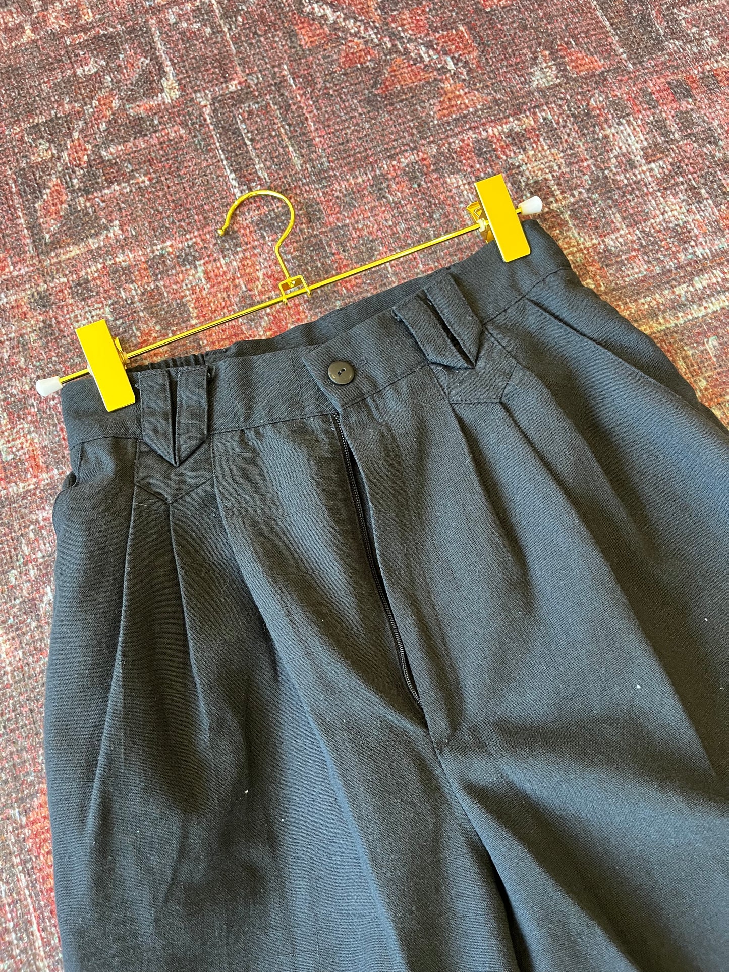 Vintage Black pleated Dockers