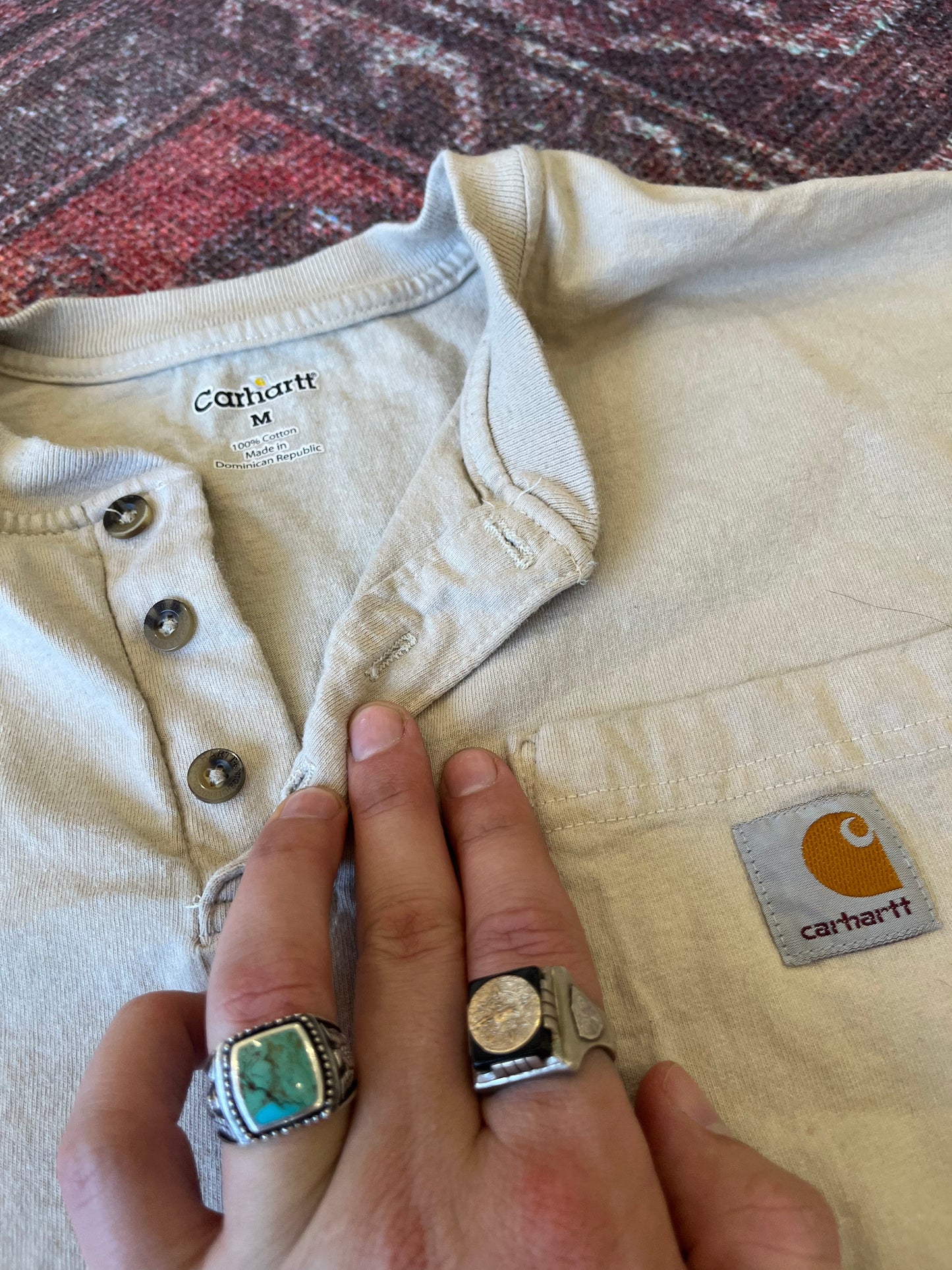 Carhartt Henley pocket tshirt