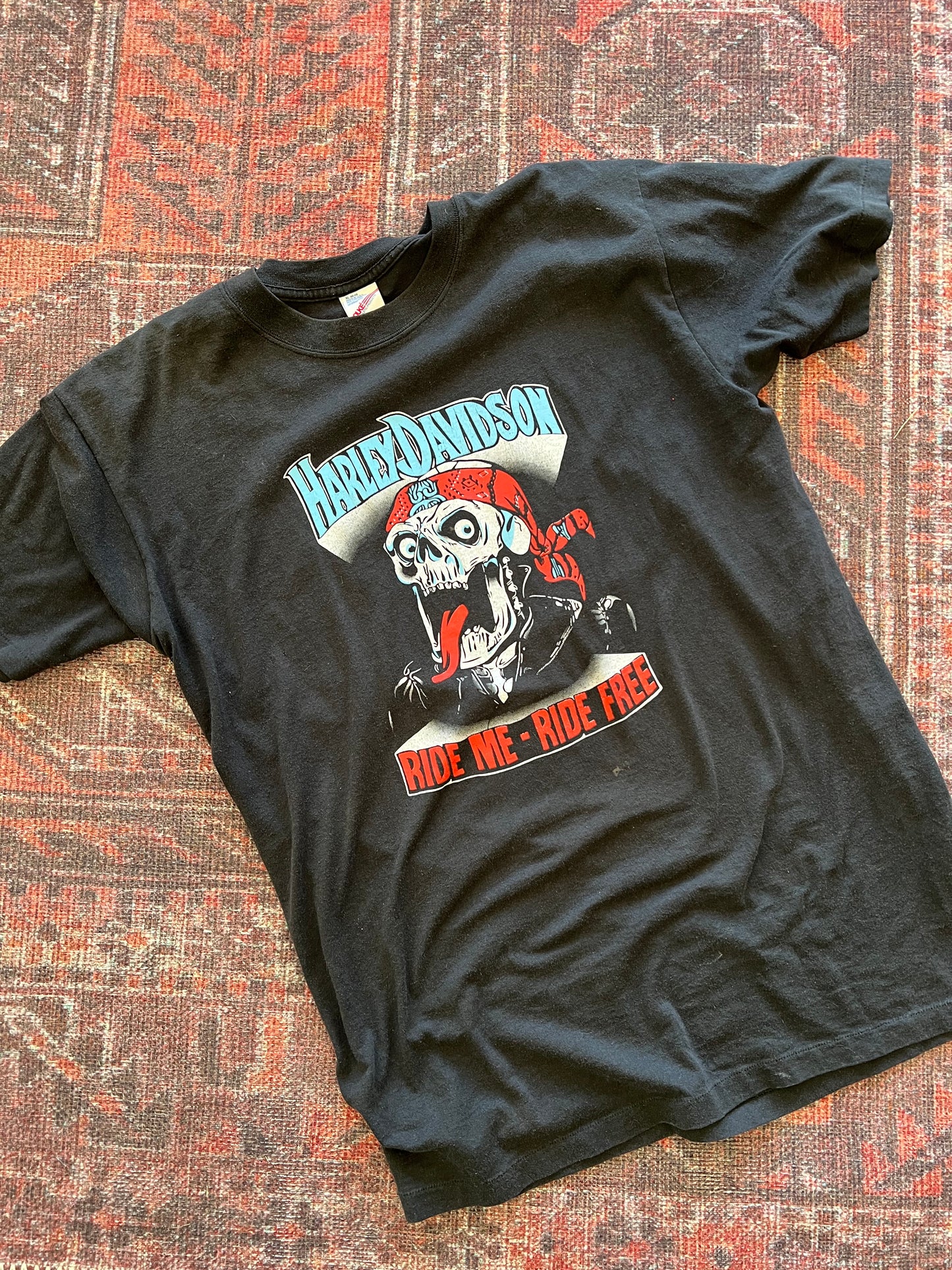 Harley Davidson Skull vintage tshirt
