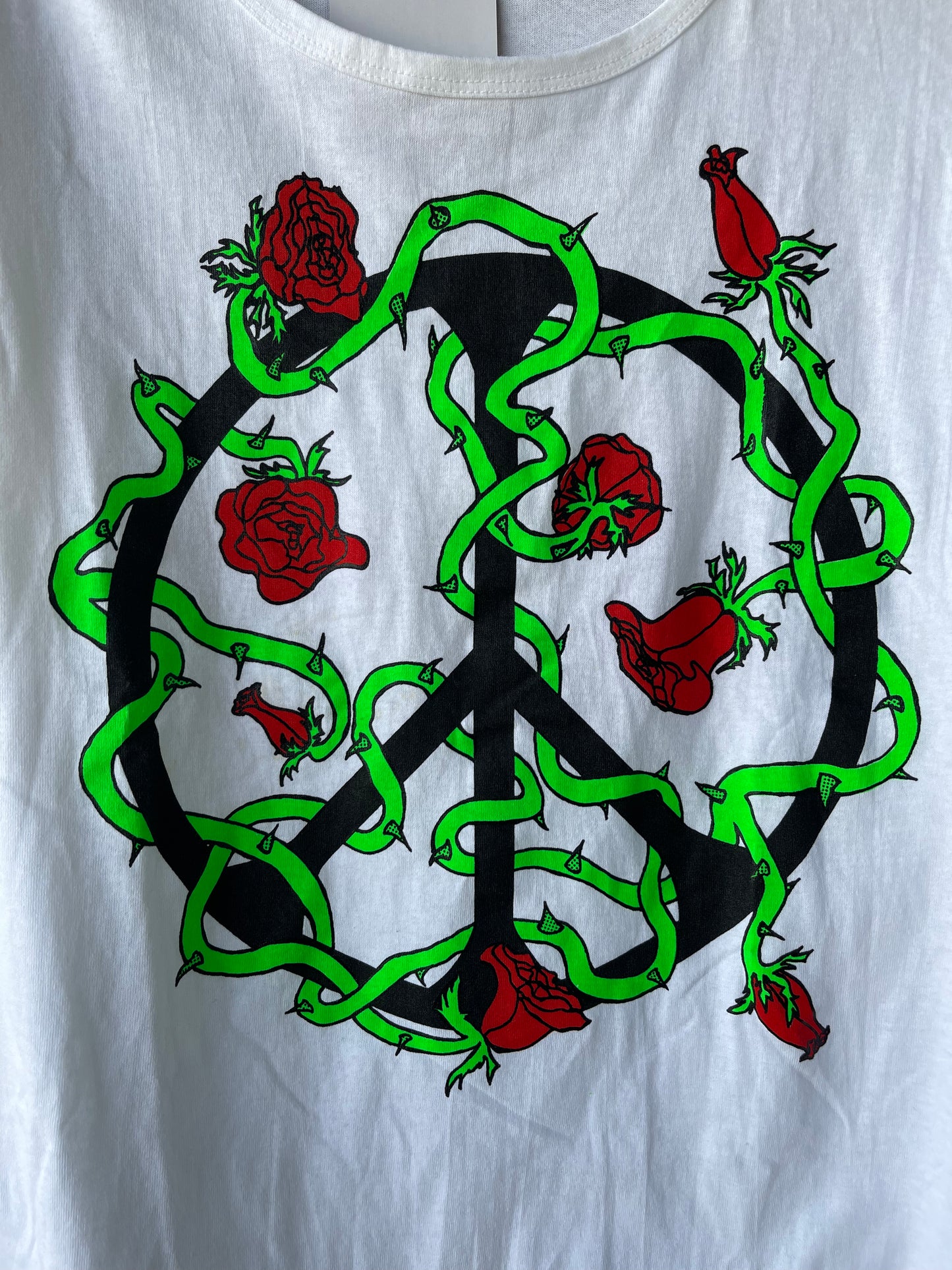Vintage Peace Sign T shirt