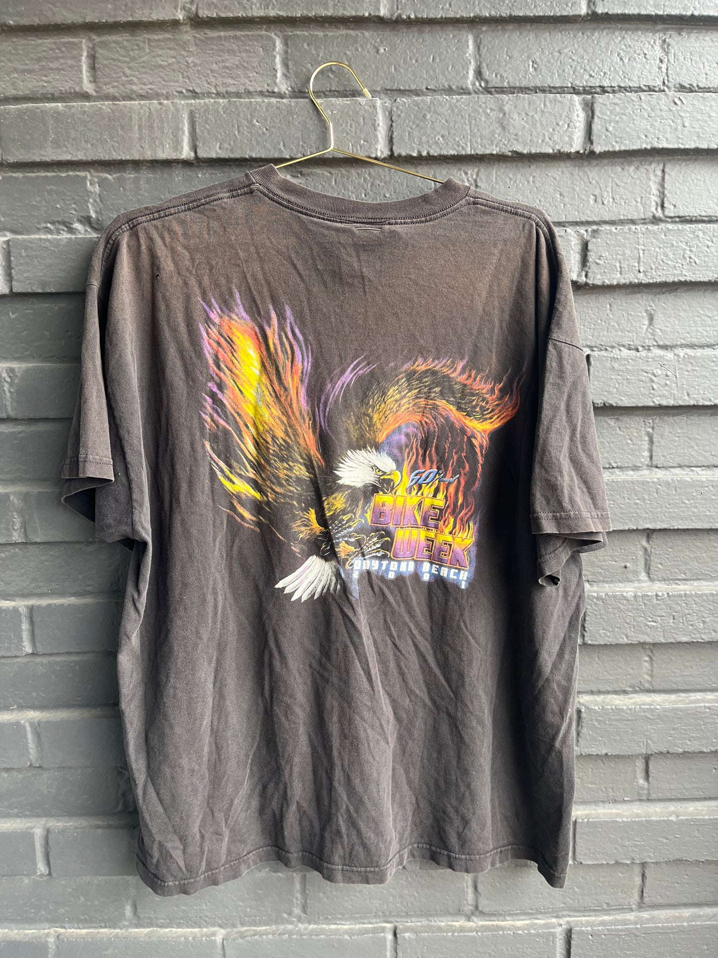 60th annual Daytona Beach Bike Week 2001 tshirt