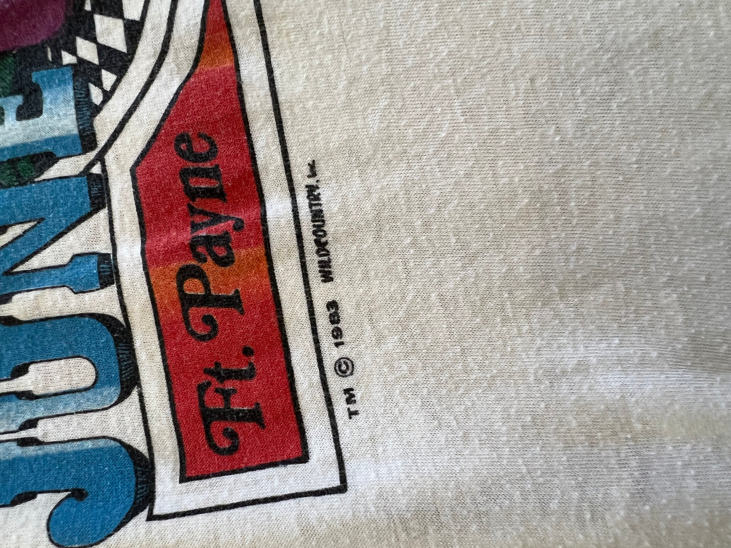 Alabama 1983 June Jam vintage tshirt