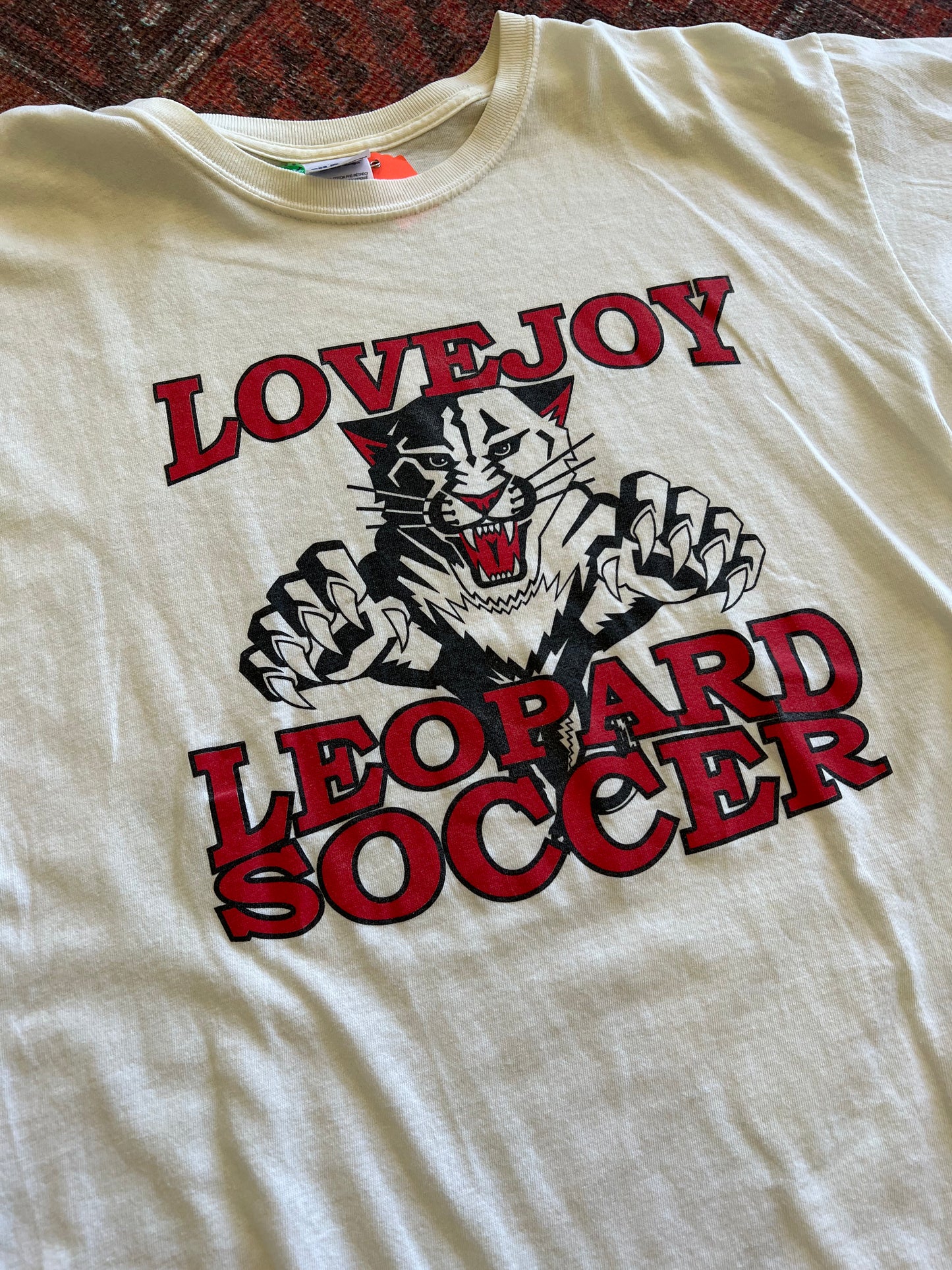 Lovejoy Leopard Soccer vintage tshirt