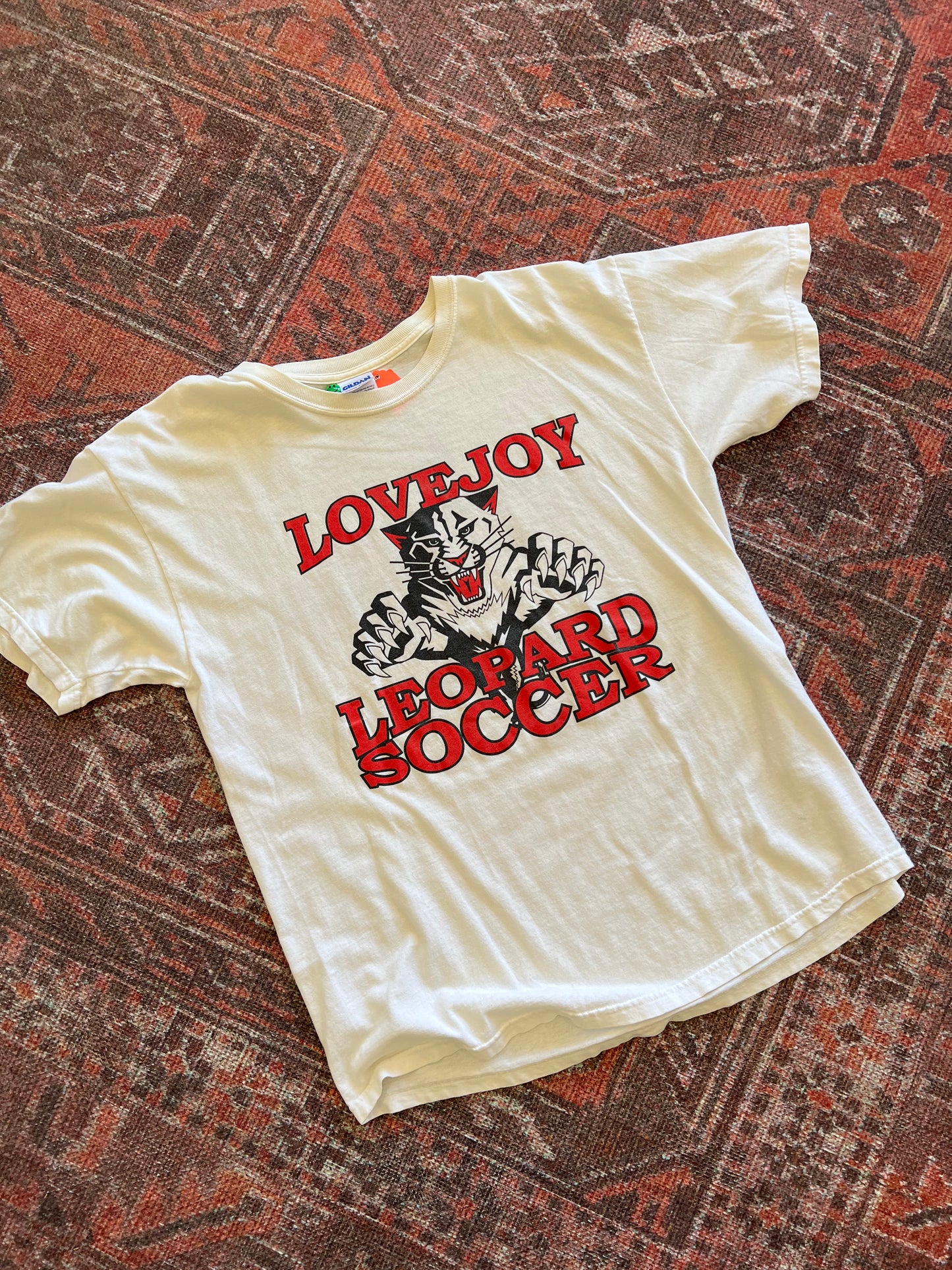 Lovejoy Leopard Soccer vintage tshirt