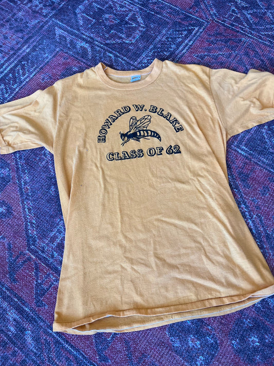 Class of 62 Yellow vintage tshirt