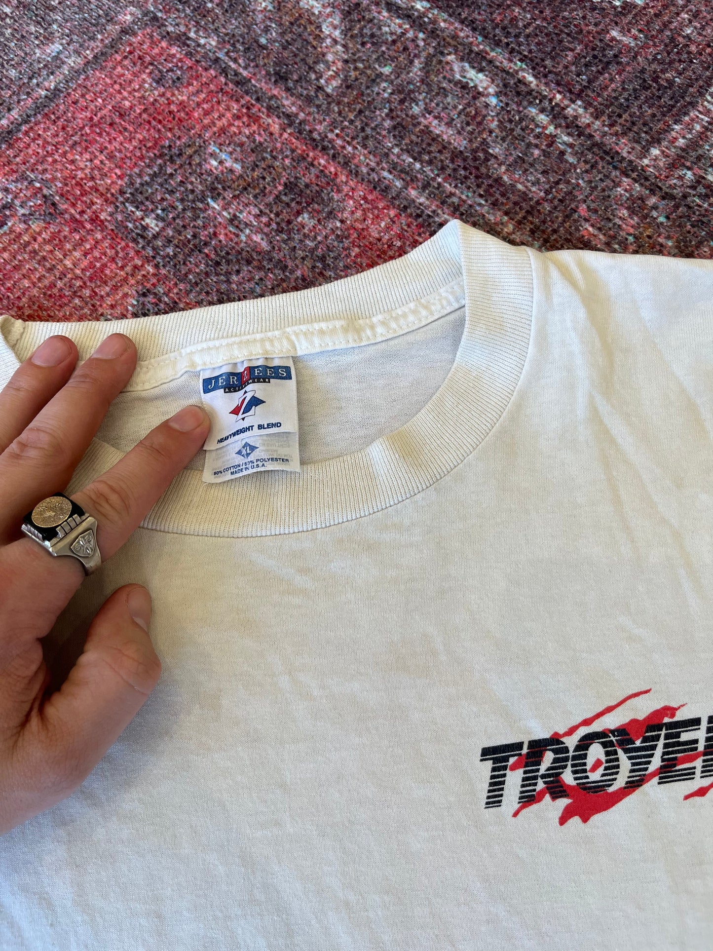 Troyer vintage racing tshirt