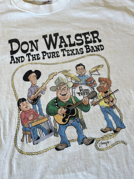 Don Walser Texas band vintage tshirt