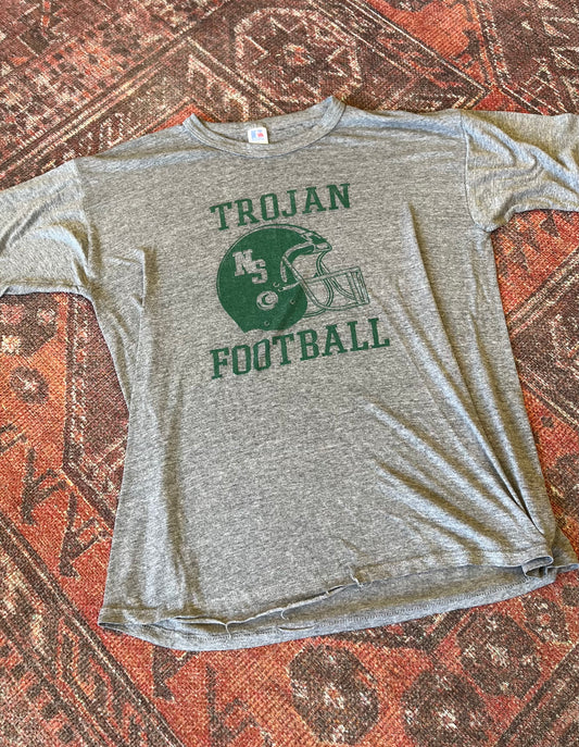 Trojan vintage football tshirt