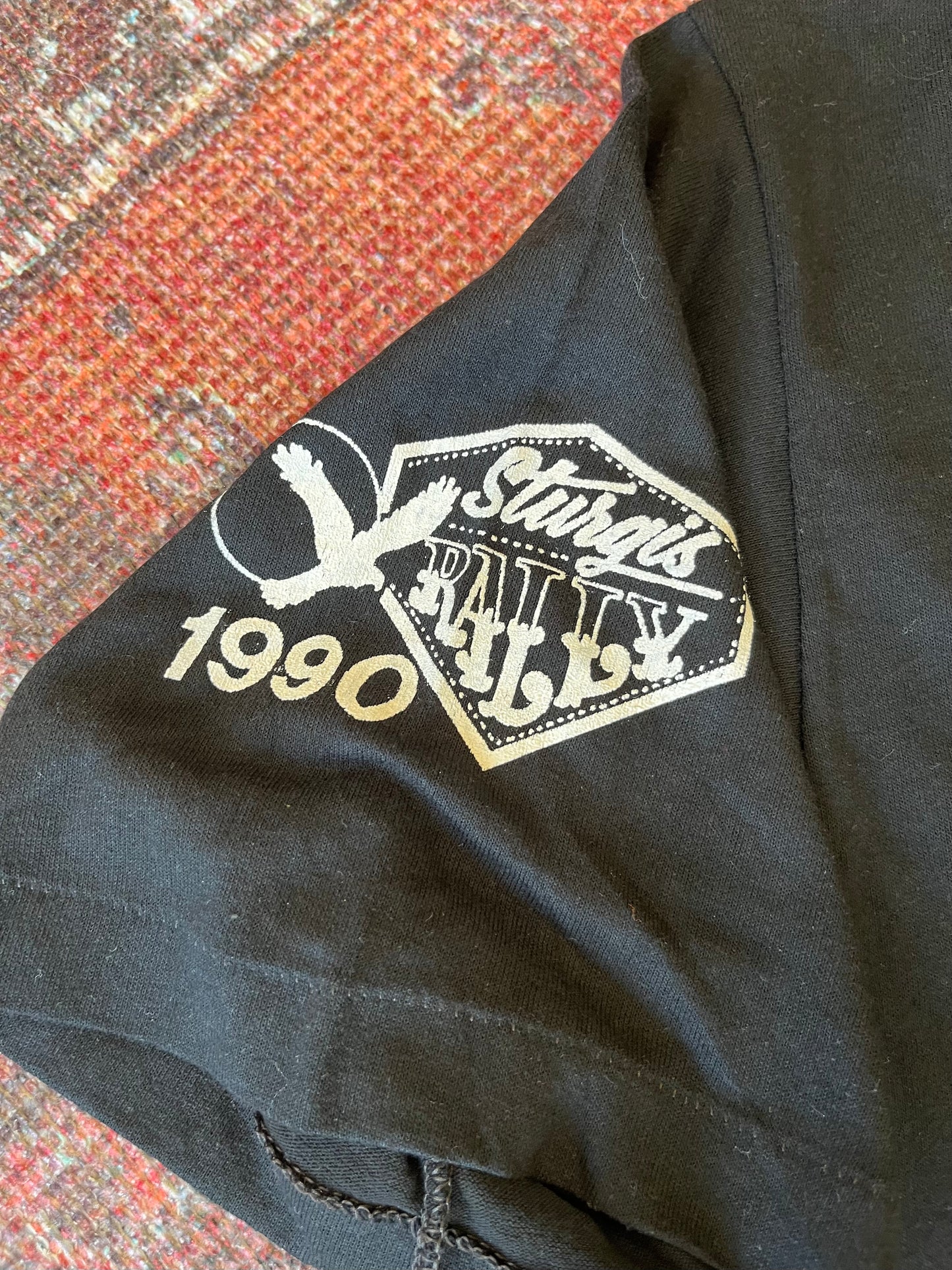 Vintage Harley Davidson Sturgis 1990 tshirt