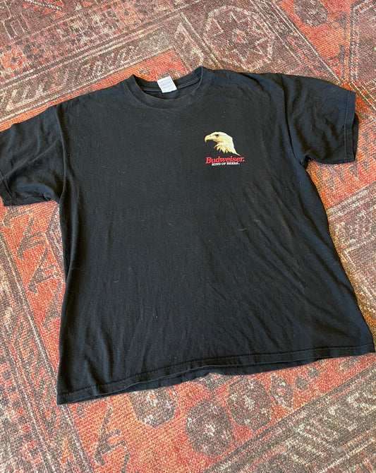 Budweiser Black eagle vintage tshirt