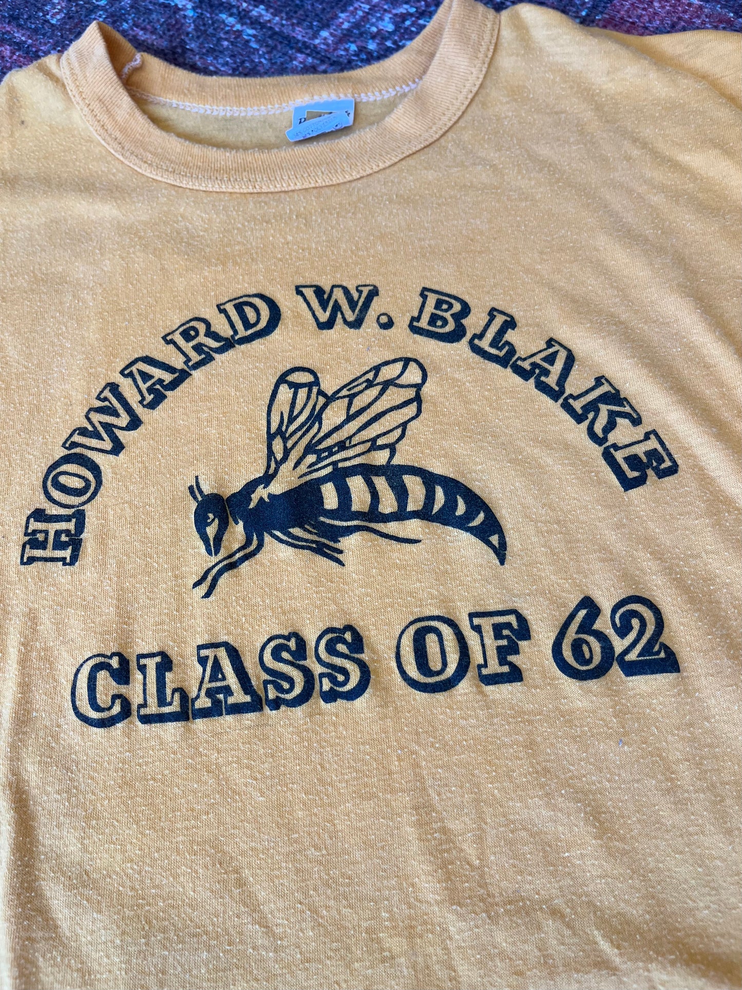 Class of 62 Yellow vintage tshirt