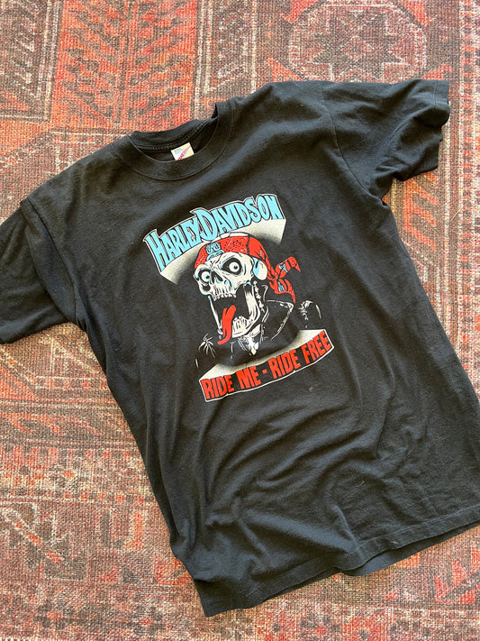 Harley Davidson Skull vintage tshirt