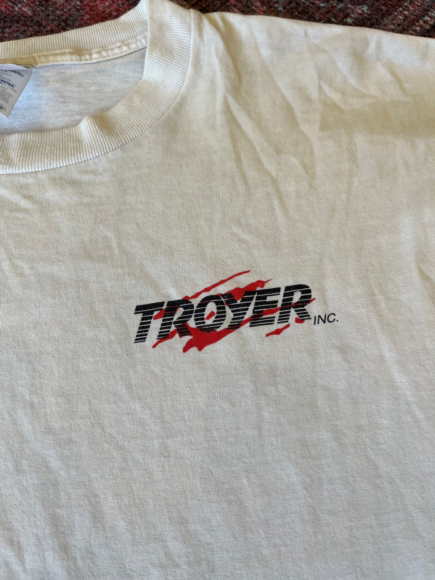 Troyer vintage racing tshirt