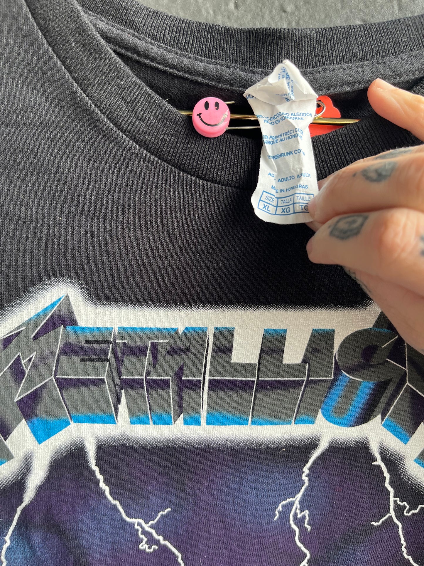 Metallica Ride the Lightning T-shirt