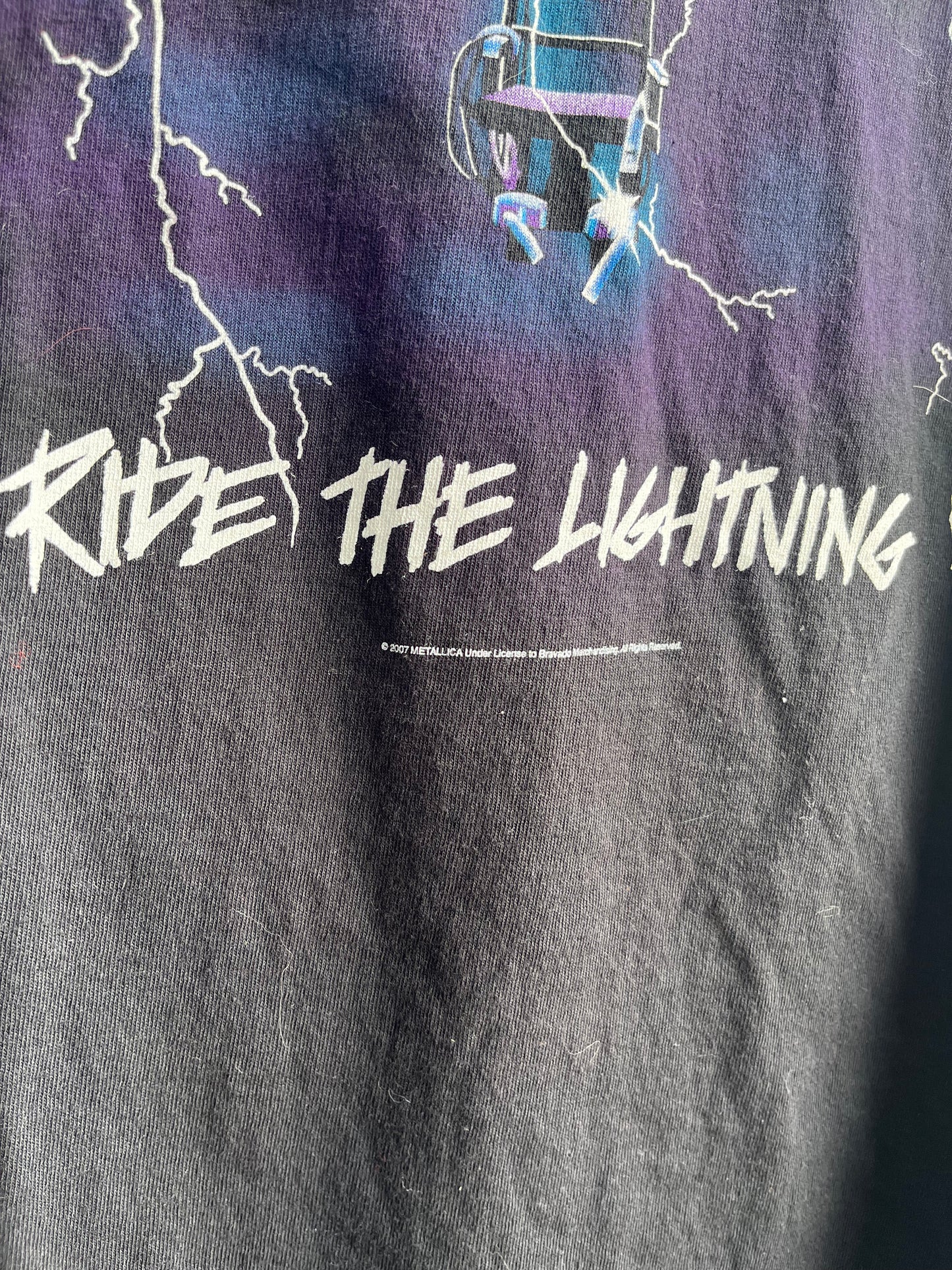 Metallica Ride the Lightning T-shirt