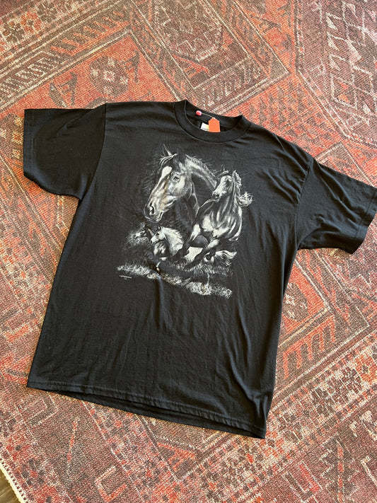 Vintage horse tshirt