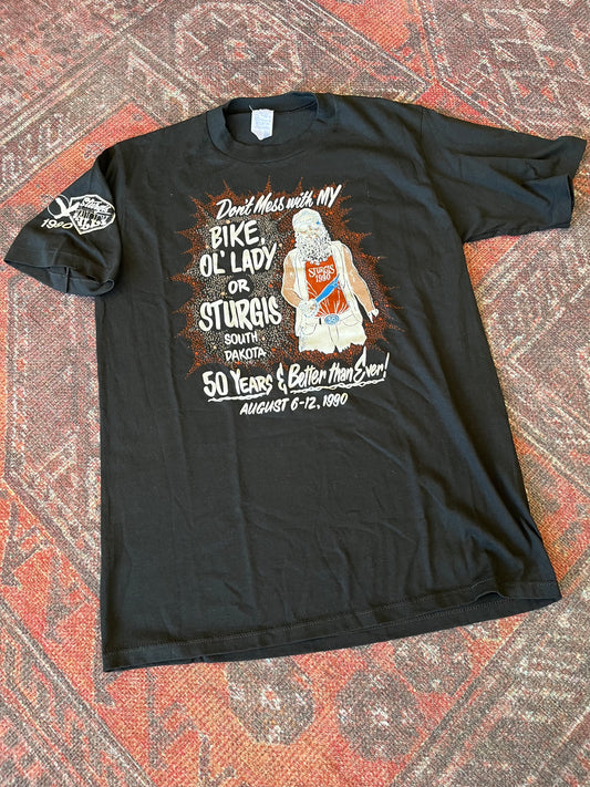 Vintage Harley Davidson Sturgis 1990 tshirt