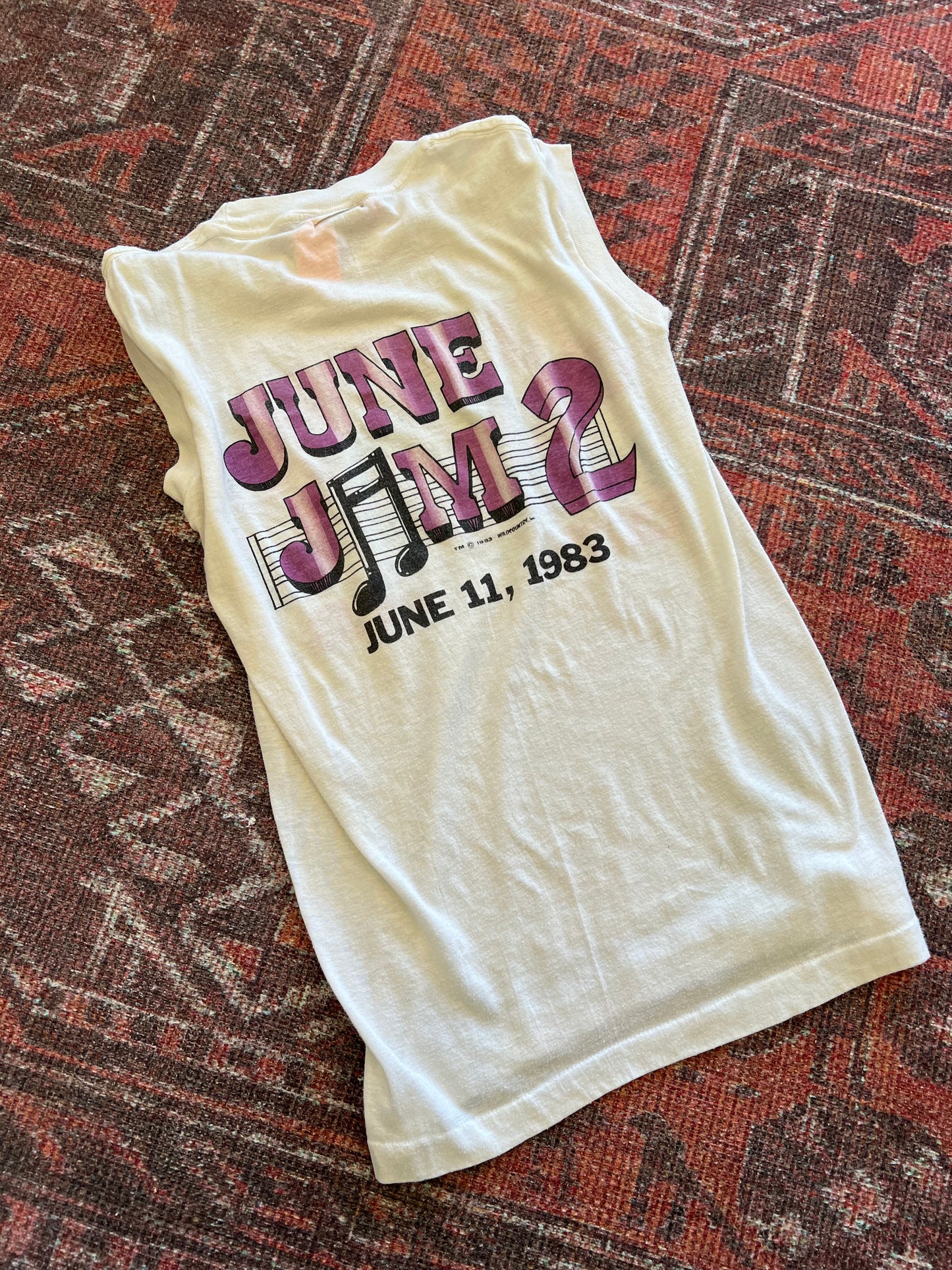 Alabama 1983 June Jam vintage tshirt