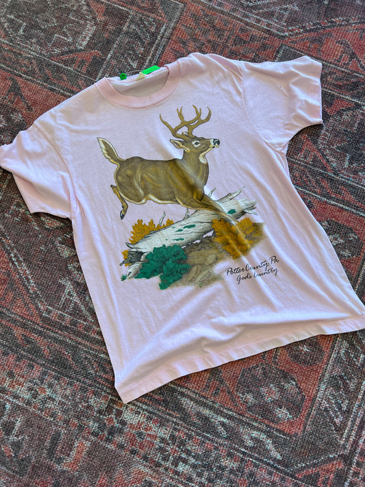 Potter County, PA Deer vintage tshirt